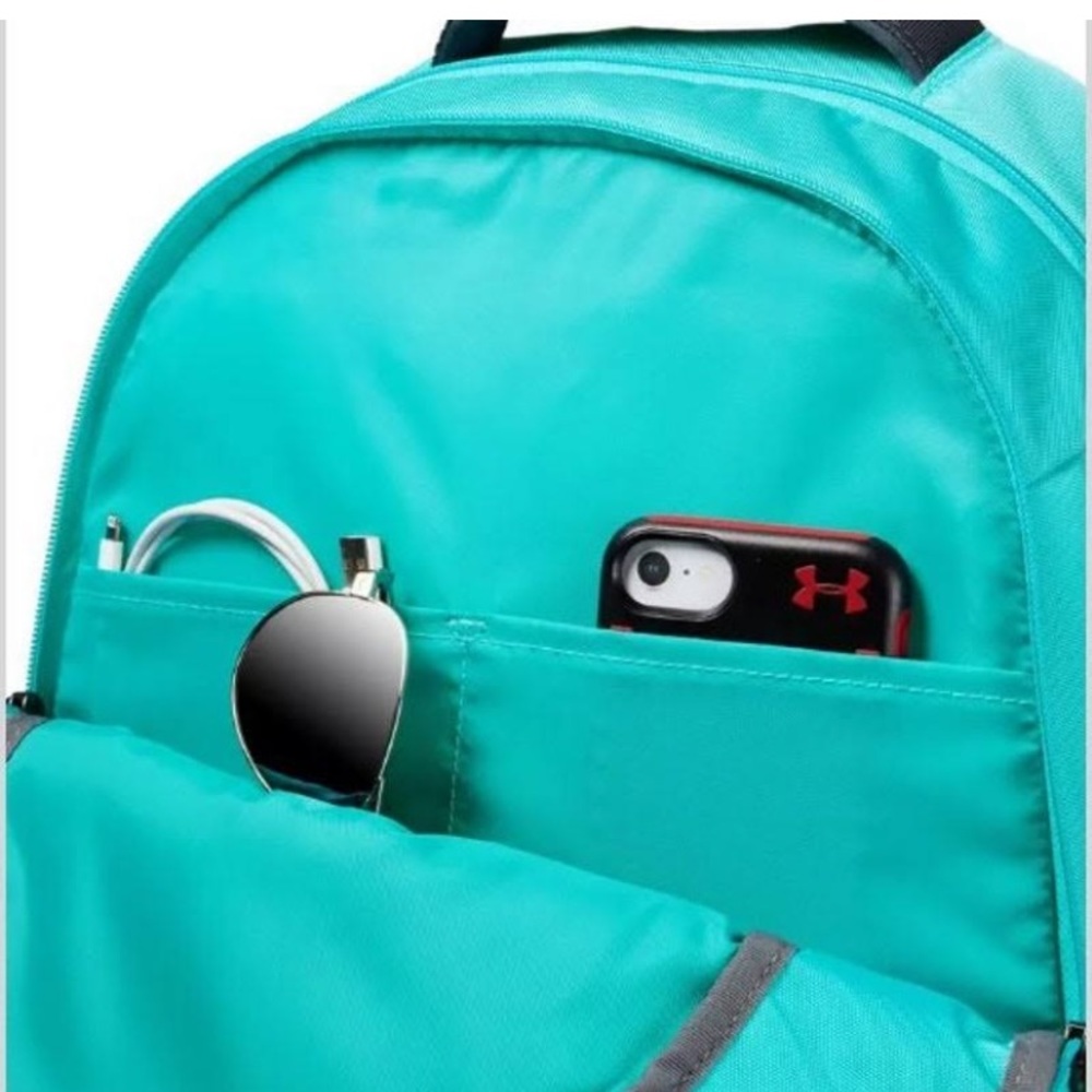 {$FIRM}{new}{last 1} Teal UA Hustle 4.0 Backpack - Picture 6 of 9